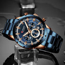 CURREN Men's Luxury Chronograph Sports Watch: Stylish Waterproof Timepiece  ourlum.com   