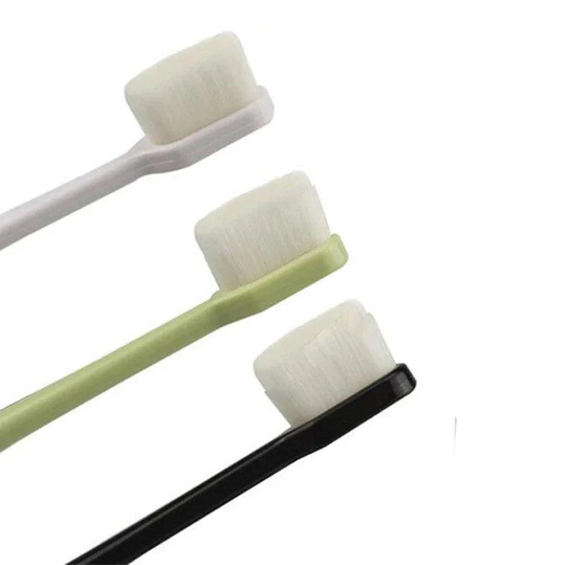 1PC Ultra-fine Soft Toothbrush Million Nano Bristle Adult Tooth Brush Teeth Deep Cleaning Portable Travel Dental Oral Care Brush  ourlum.com   