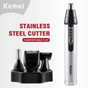 6650 4in1 Rechargeable Nose Ear Hair Trimmer Kit