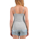 Adjustable Cotton Cami with Shelf Bra Women's Tank Top