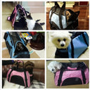 Cat And Dog Travel Carrier Bag Mesh Breathable Handbag