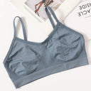 Sleek Seamless Push-Up Tube Top Bra for Women - Comfort and Style Combo  Our Lum no pad blue L 