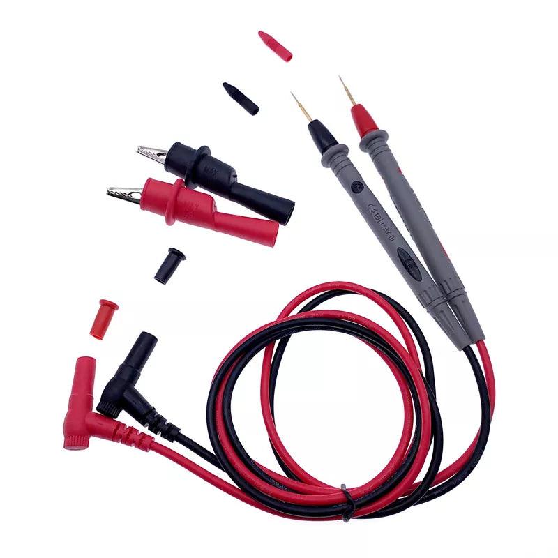 Digital Multimeter Test Leads with Alligator Clip Set  ourlum.com   