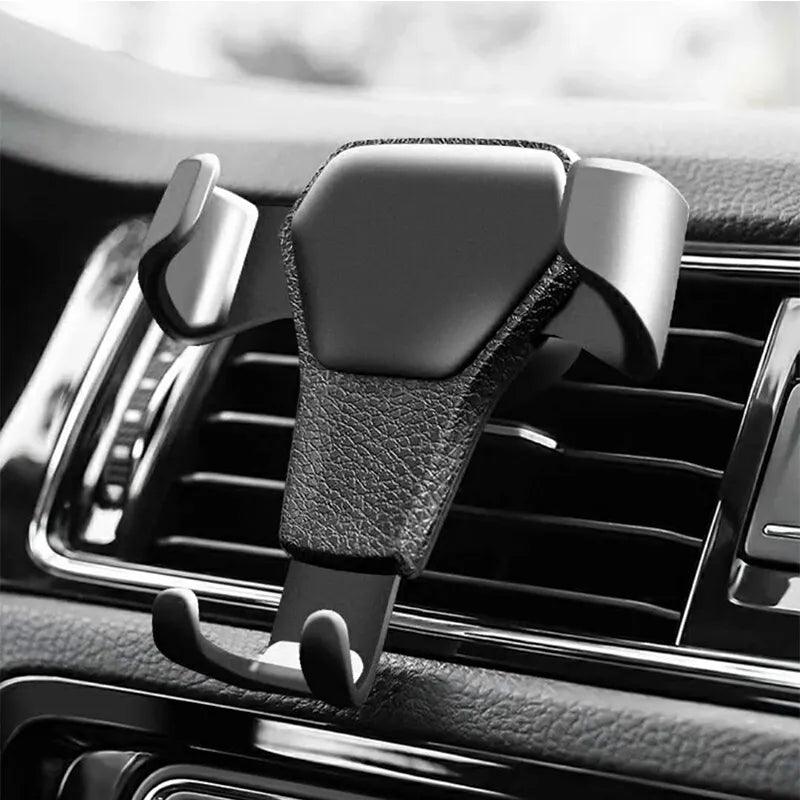 Universal Gravity Auto Phone Holder: Secure & Easy Car Vent Mount  ourlum.com   