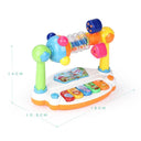 Children's Rotating Music Piano: Interactive Educational Toy with Light and Sound  ourlum.com   