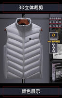 Men's High Quality Heated Vest Graphene USB Heating Jacket