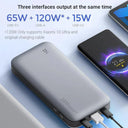 ZMI QB826 QB826G 25000mAh Power Bank No.20 120W 100W 65W Fast Charging for Laptop Macbook  Phone PS5 Switch  ourlum.com   