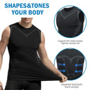 Ionic Shaping Vest For Men Ice-Silk Slimming Body Shaper