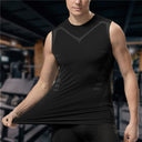 Ionic Shaping Vest For Men Ice-Silk Slimming Body Shaper