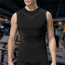 Ionic Shaping Vest For Men Ice-Silk Slimming Body Shaper