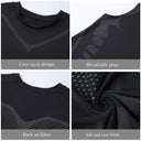 Ionic Shaping Vest For Men Ice-Silk Slimming Body Shaper