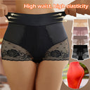 Women Sexy Seamless Panties High Waist Lace Shaping Shorts