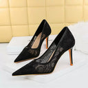 Elegant Lace Shoes: Fashionable Slimming Effect For Women