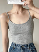 American Chic Spaghetti Strap Top Upgrade Your Summer Style