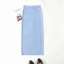 Elegant Modal Pencil Skirt Versatile Summer Staple Skirt