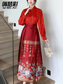 Elegant Chinese Engagement Dress: Traditional and Modern Style