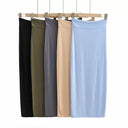 Elegant Modal Pencil Skirt Versatile Summer Staple Skirt