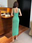 Socialite Seduction V-neck Elegant Dress for Glam Nights