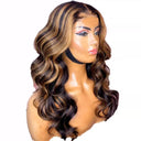 Women's Ombre Curly High-Temperature Fiber Wholesale Wig