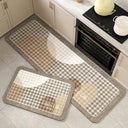 Kitchen Floor Mat Non-Slip and Oilproof Absorbent Rug