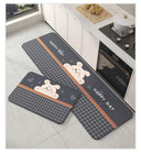 Cartoon Soft Diatom Ooze Kitchen Floor Mat Non-Slip Oilproof