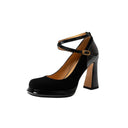 Mary Jane French Retro High Heels for Stylish Women Footwear