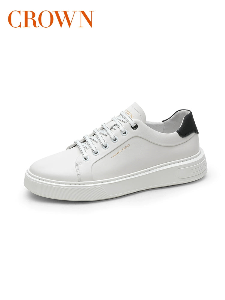 Crown Spring and Autumn Soft Bottom Shock-Absorbing Easiest for Match White Shoes