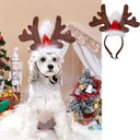 Christmas Pet Clothes Red Nose Deer Sweater For Dogs