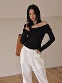 Fresh Spring Style Slim Fit Niche Top Modern Twist Fashion