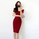 Slimming Tuxedo Dress for Elegant Eveningwear Style