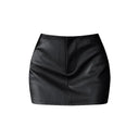 Small Black Sheath Skirt: Elegant High Waist Style