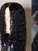 Luxurious Brazilian Deep Curly Lace Front Wig Glamour Style