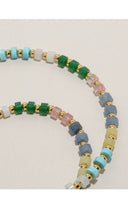 Cnhnon Handmade Beaded Trendy Necklace Natural Stone Jewelry