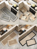 Kitchen Floor Mat Non-Slip and Oilproof Absorbent Rug