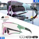 Scvcn Color Changing Glasses for Running and Biking