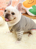 TB Dog Clothes Pet Sweater Autumn Winter Cardigan for Small Dogs