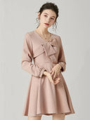 Lotus Pink Dress: Spring Fashion Elegance and Style Chic