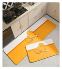 Cartoon Soft Diatom Ooze Kitchen Floor Mat Non-Slip Oilproof