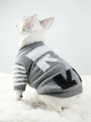 Pet Trendy Dog Clothes Winter Velvet Padded Sweater Big Brother