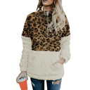 Fashion Special Offer Thick Zipped Stand Collar Sweatshirt