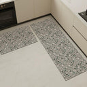 Pu Shang Kitchen Floor Mat Waterproof Oil-Proof Washable Carpet