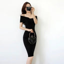 Slimming Tuxedo Dress for Elegant Eveningwear Style