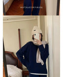 Classic Style Cashmere Sweater Suit Women's Two-Piece Set