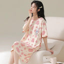 Palanduo Nightdress: Summer Cotton Sleepwear for Women