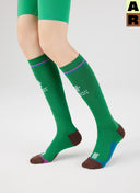 High-Performance Compression Calf Socks for Athletes