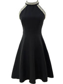 Black Halter Dress: Elegant Style for Millennials Dress