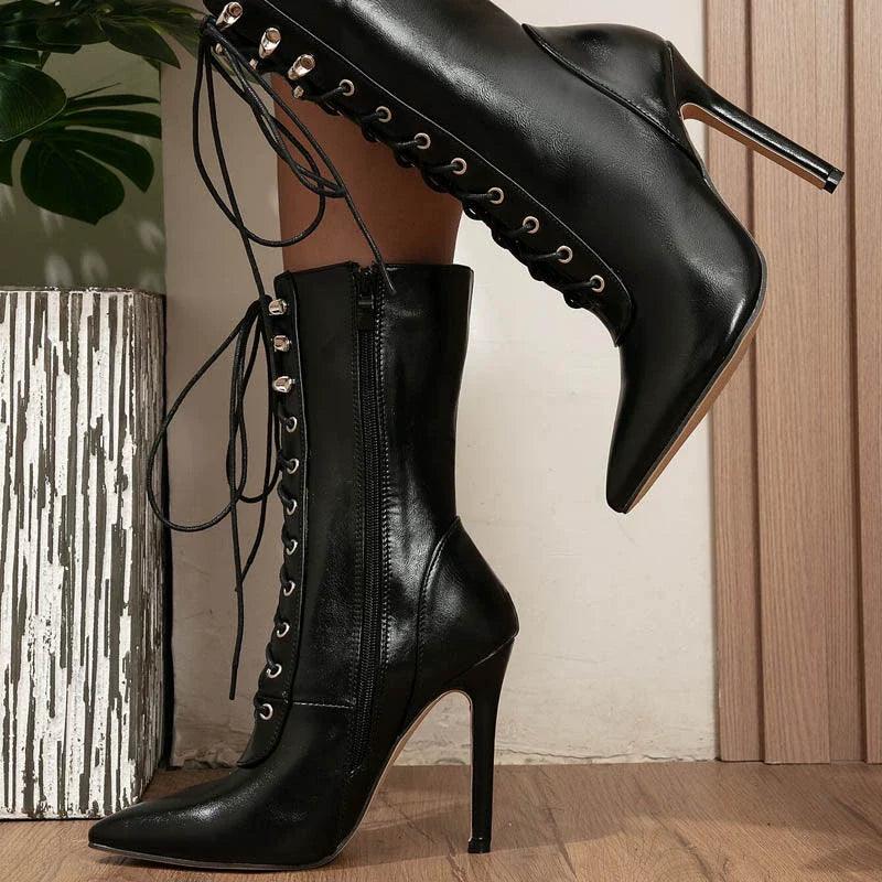 Knight Boots: Elevate Your Style with Chic High Heel Winter Fashion