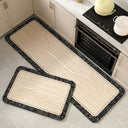 Kitchen Floor Mat Non-Slip and Oilproof Absorbent Rug