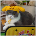 Sanliou Pom Pom Purin Pet Disguise Cap Handmade Cat Headdress