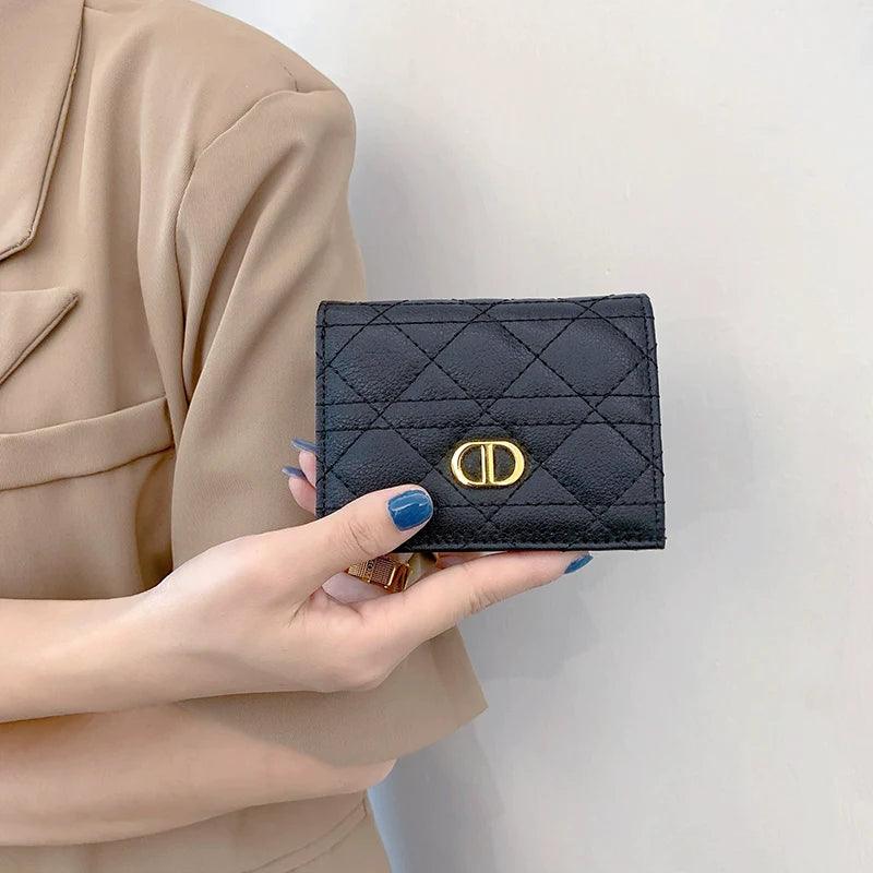 Elegant Korean Leather Multi-Card Wallet: Stylish Women's Fashion Accessory